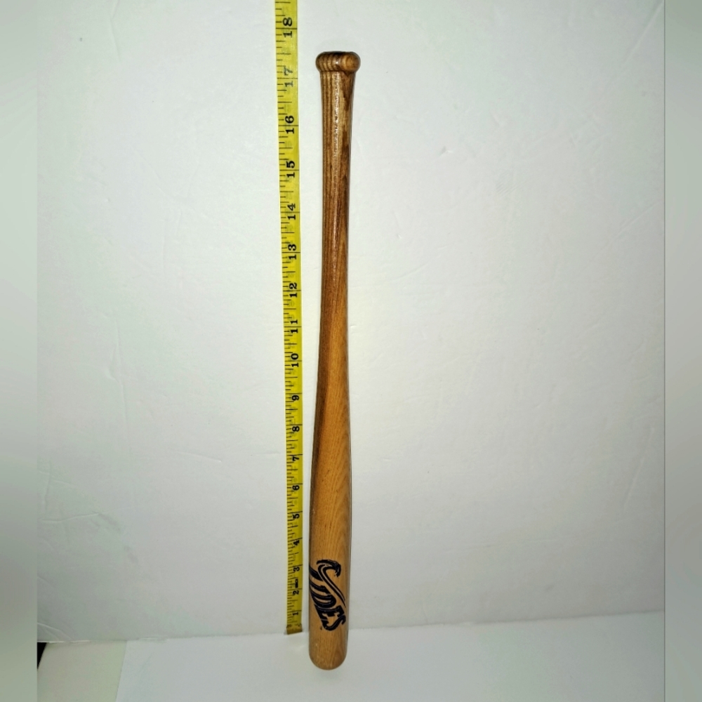 Mini wooden baseball bat